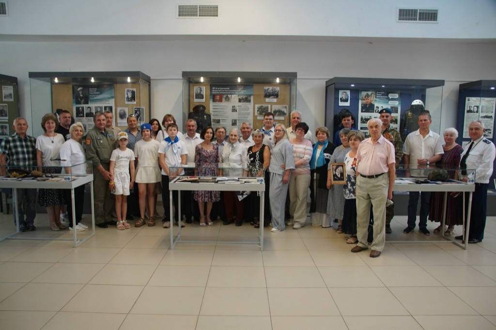 Открытие выставки «110 лет морской авиации ВМФ»