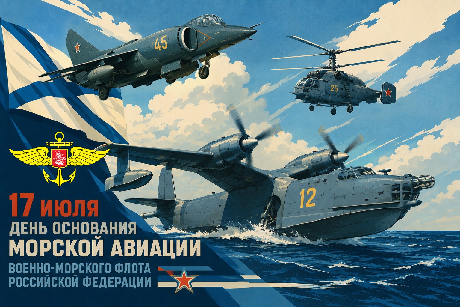 День основания морской авиации Военно-Морского Флота Российской Федерации