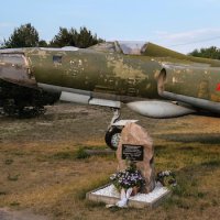Мемориал советским лётчикам в авиамузее Эберсвальде-Финов