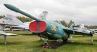 Як-36 на открытой стоянке музея