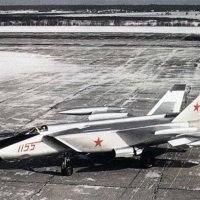 Первый опытный образец самолёта Е-155Р