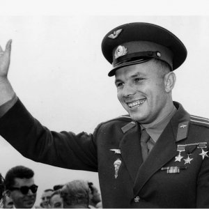 Ю.А.Гагарин в мировом турне 1962 года